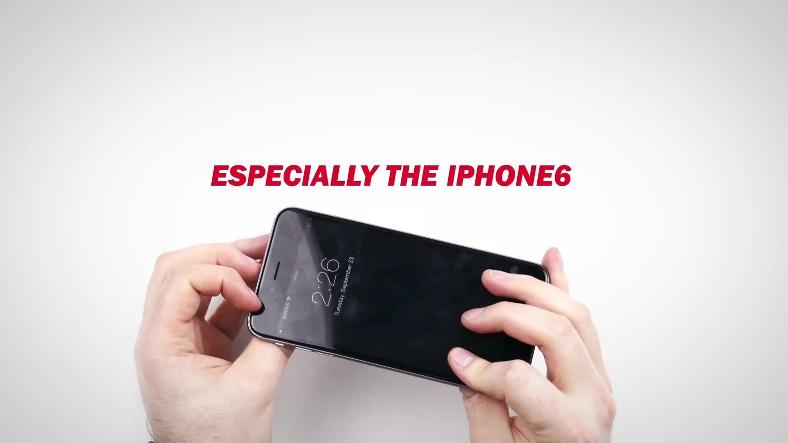 Opening frame of the KitKat Bendgate reactive social video