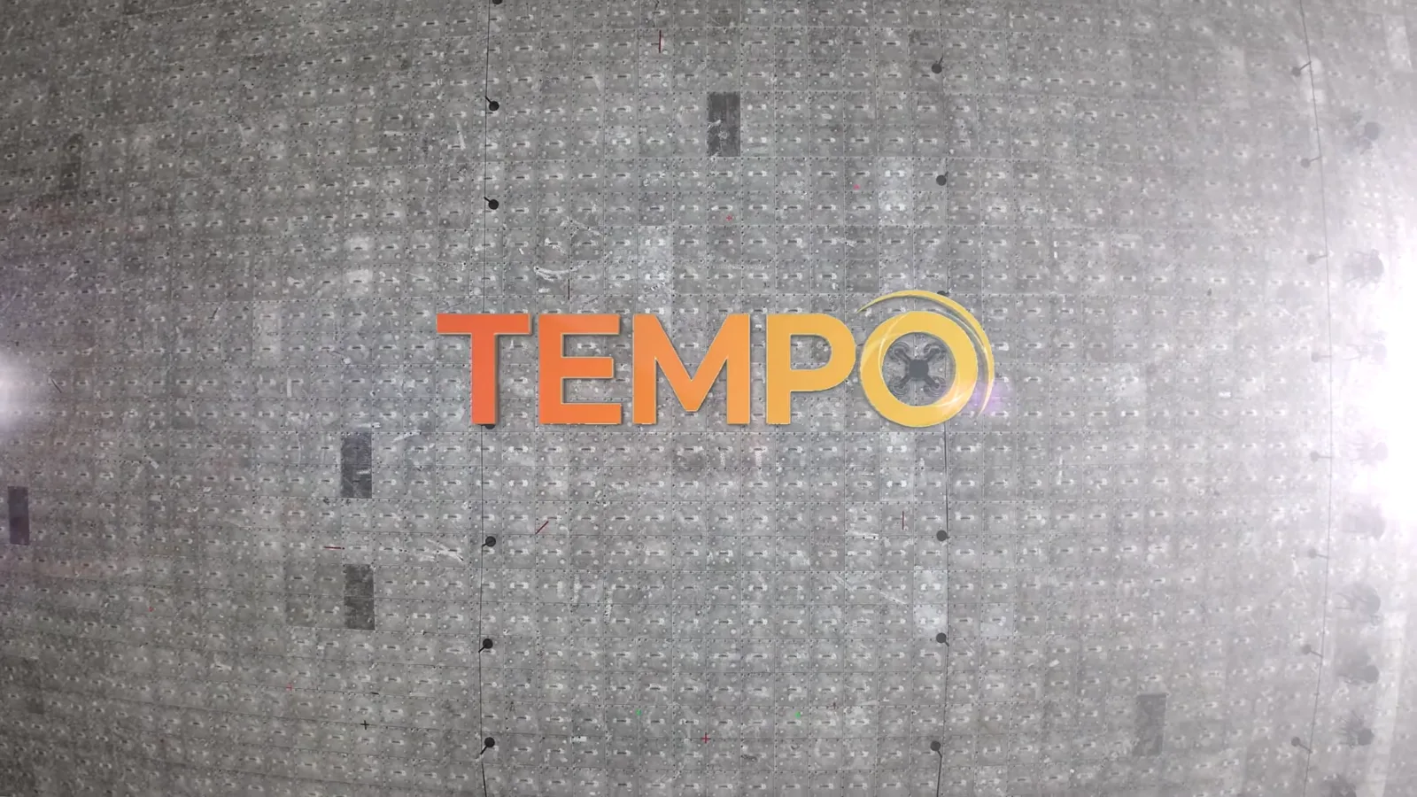 Opening frame of the Tempo Social showreel of video and social content