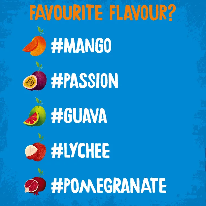 Rubicon social post, favourite flavour
